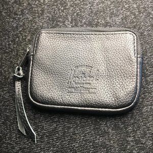 Herschel Zipper Wallet - Black Leather